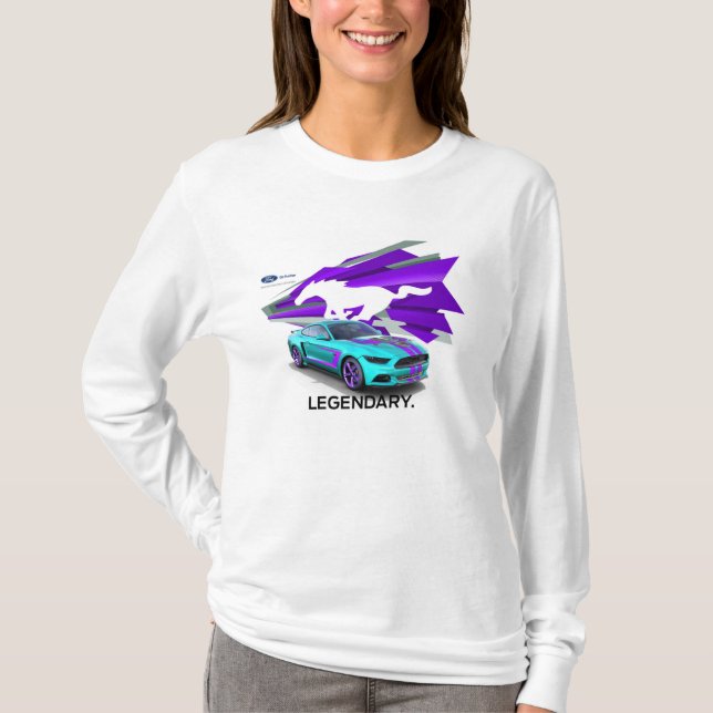 Mustang Customizer Women's Long Sleeve T-Shirt (Front)