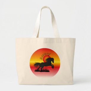 Mustang für Pferdeliebhaber Tasche Large Tote Bag