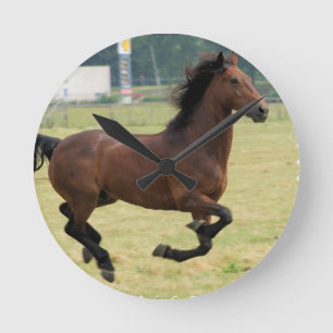 Mustang Galloping Clock
