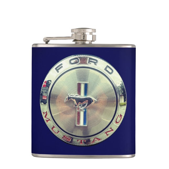 Mustang Hip Flask (Front)