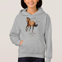 Mustang horse gifts for girls personalised name