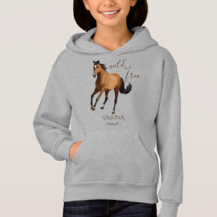 Mustang horse gifts for girls personalized name