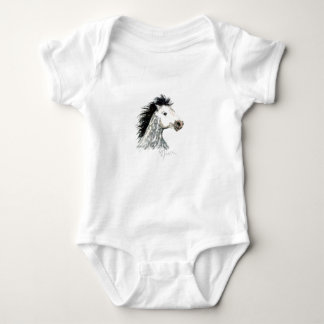 Mustang Horse Infant Onsie Creeper