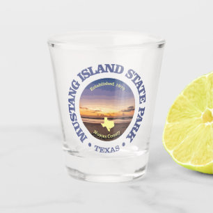 Mustang Island SP Shot Glass