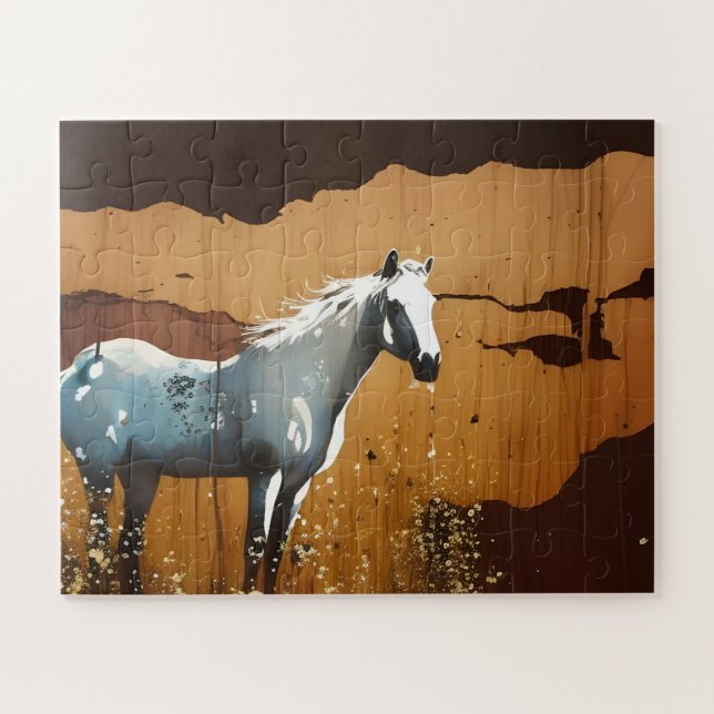 Mustang Jigsaw Puzzle (Horizontal)