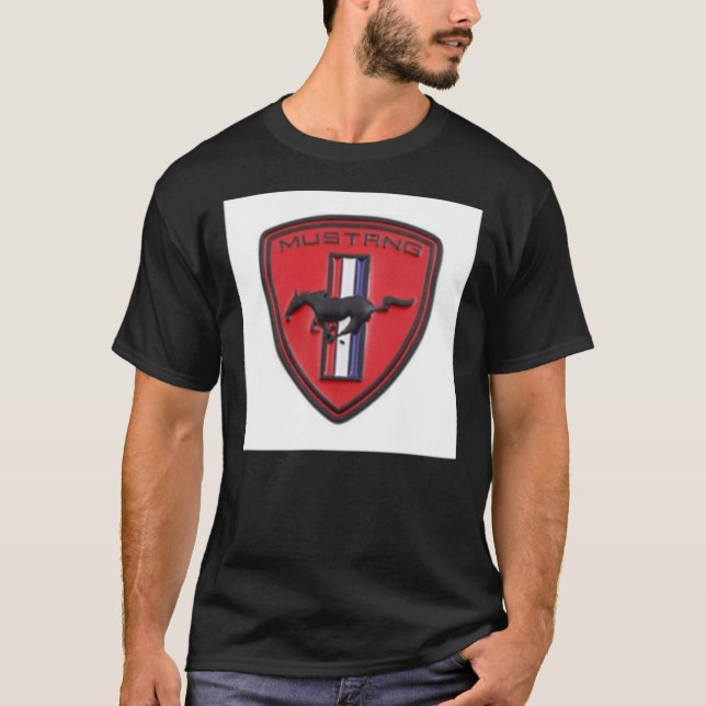 Mustang Logo Shield  Classic T-Shirt (Front)