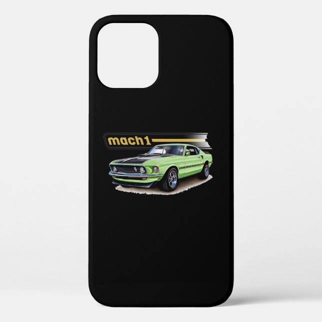 Mustang Mach 1  Case-Mate iPhone Case (Back)
