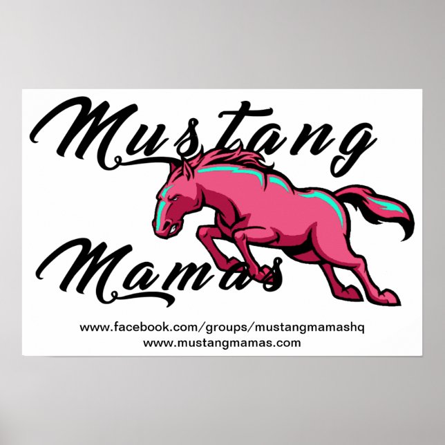 Mustang Mamas Poster (Front)