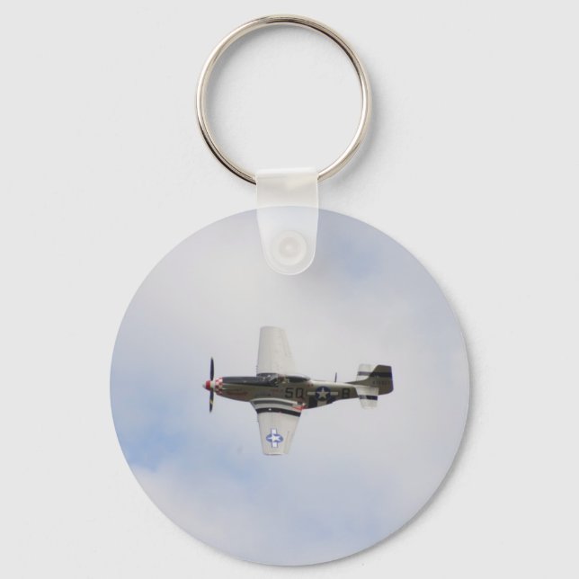 Mustang P51 Key Ring (Front)