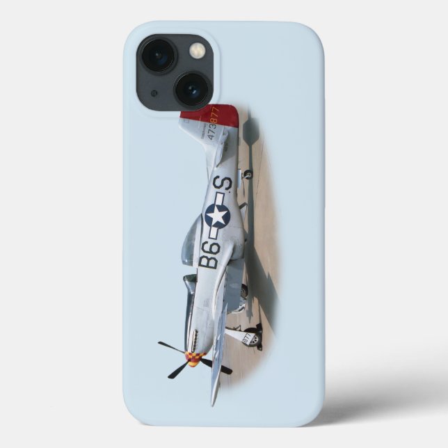 Mustang P-51D Aircraft Case-Mate iPhone Case (Back)