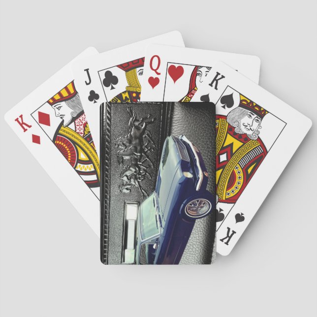 Mustang Playing Cards (Back)