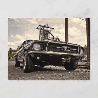 Mustang postcard