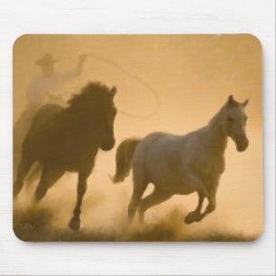 Mustang Roundup Mouse Pad