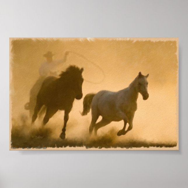 Mustang Roundup Poster (Front)