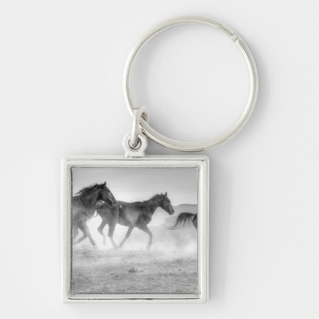 Mustang Run Key Ring (Front)