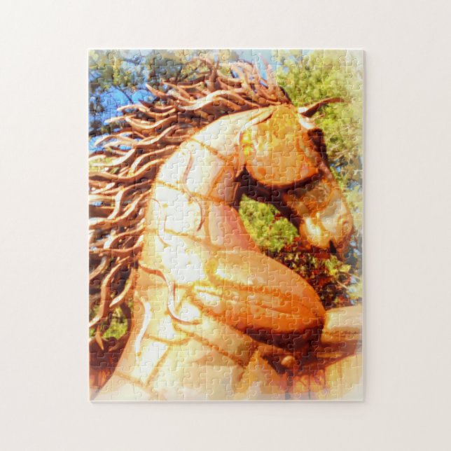 mustang stallion jigsaw puzzle (Vertical)