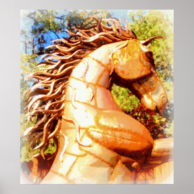 mustang stallion poster (Front)