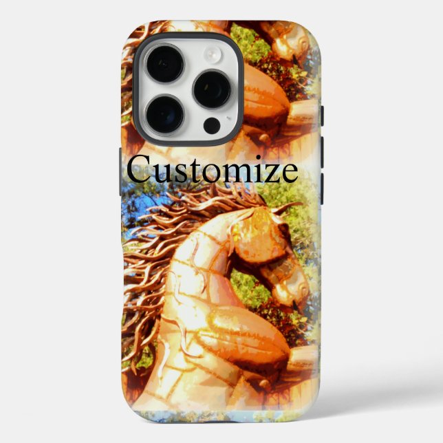 mustang stallions Case-Mate iPhone case (Back)