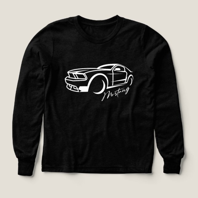 Mustang T-Shirt. (Design Front)