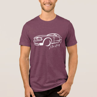 Mustang T-Shirt Tri-Blend Shirt