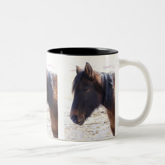 Mustang Two-Tone Coffee Mug