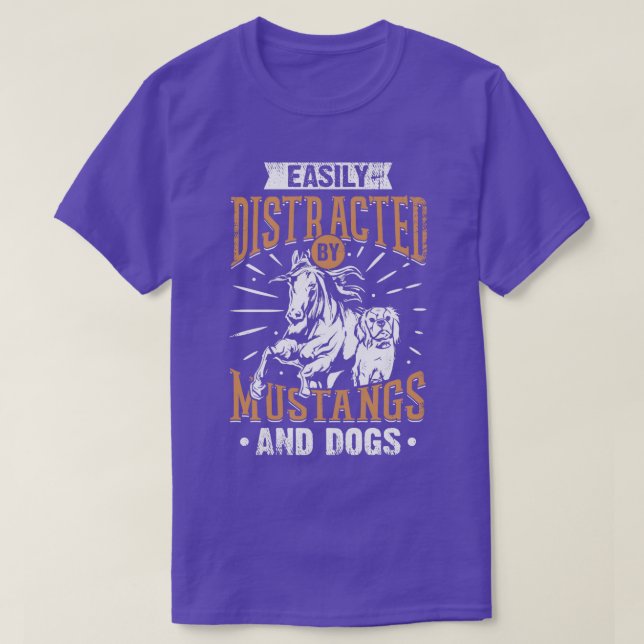 Mustang Wild Horse Lover Gift  T-Shirt (Design Front)