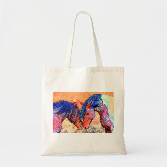 Mustangs Tote Bag (Front)