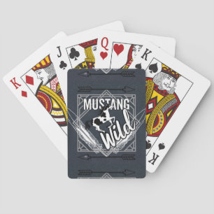 MustangWild Playing Cards