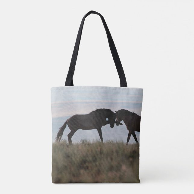 MustangWILD Totebag Tote Bag (Back)