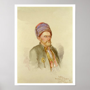 Mustapha - Moslem from Batum, c.1852 Poster