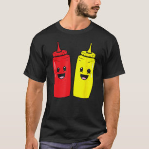 Mustard And Ketchup Food Pair Love Ketchup And Mus T-Shirt