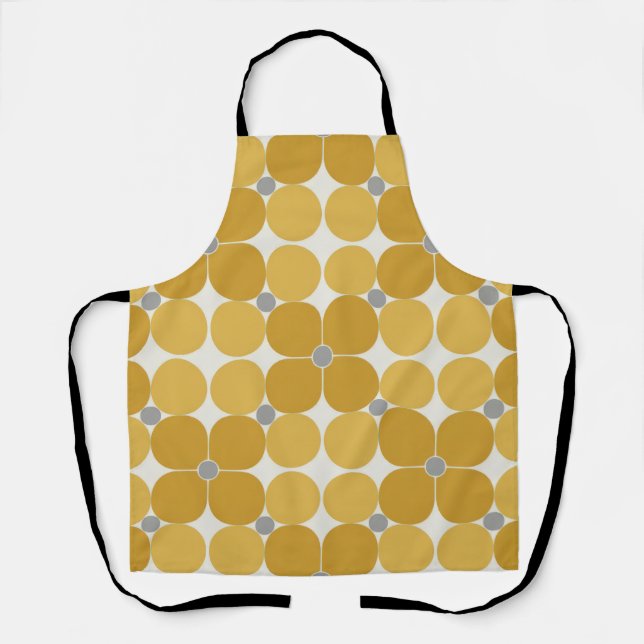 Mustard Bloom Apron (Front)