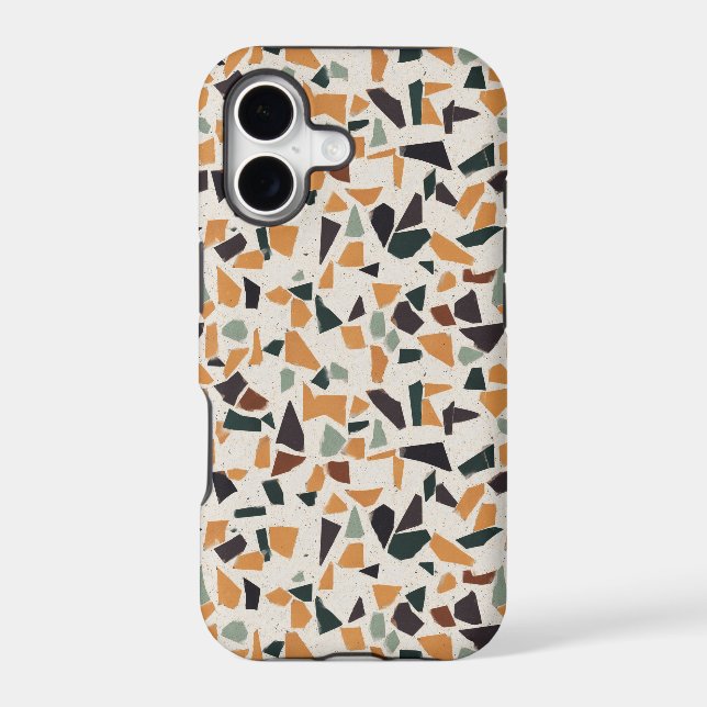 Mustard Brick and Gold Autumn Terrazzo (Back)