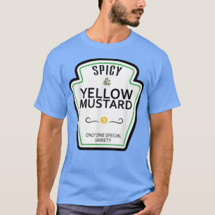 Mustard Condiments Group Halloween Costumes Couple T-Shirt