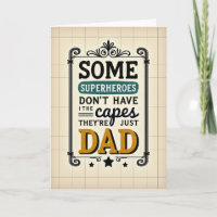 Mustard Dad Vintage Plaque Card