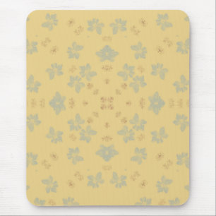 Mustard Floral Mousepad