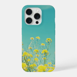 Mustard Flowers Nature iPhone 15 Pro Case