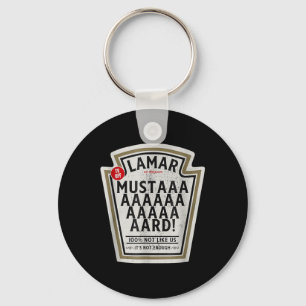 Mustard Lamar Tv Off Use Your Heart Funny Mustard Key Ring