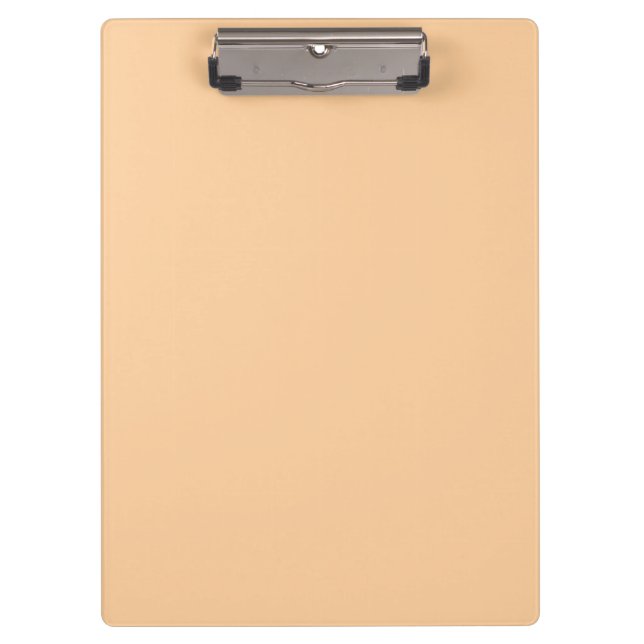 Mustard Orange Clipboard  (Front)