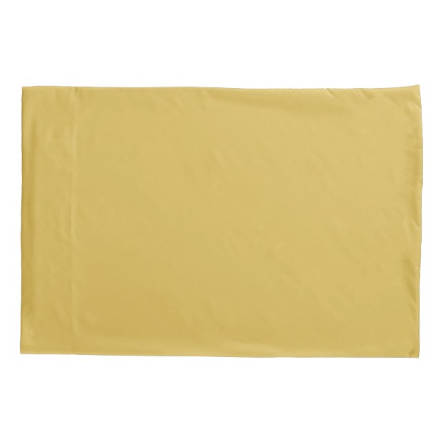 Mustard Pillowcase (Back)