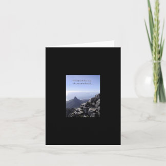 Mustard Seed Faith Blank Greeting Card