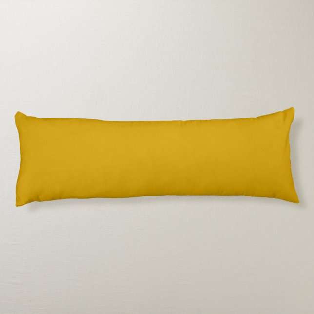 Mustard Yellow Body Cushion (Back)