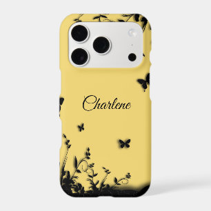 Mustard Yellow Butterfly Garden Personal Name