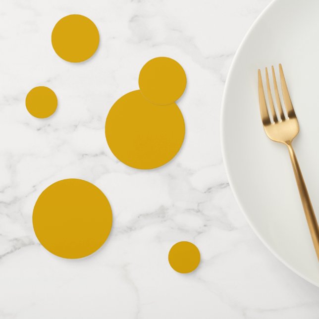 Mustard Yellow Confetti (Group)