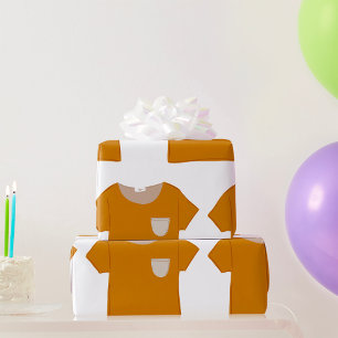 Mustard Yellow Minimalist Top Wrapping Paper