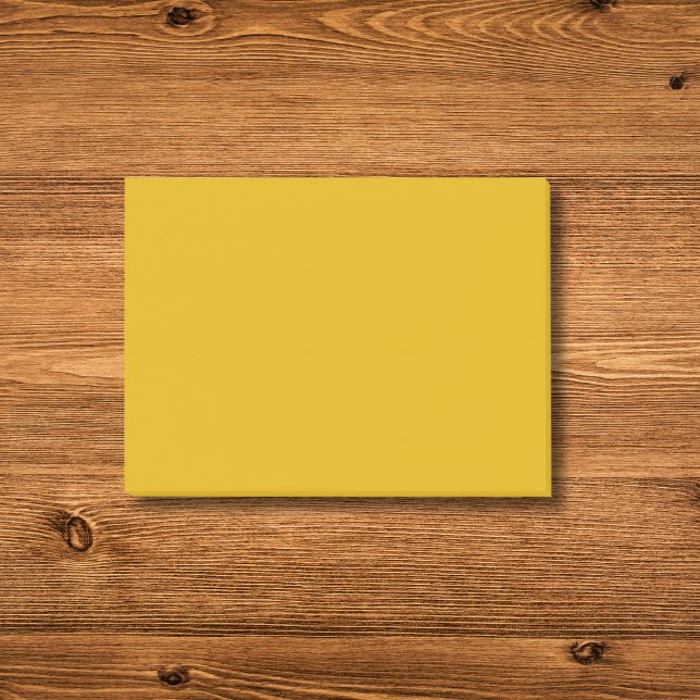 Mustard Yellow Solid Colour Post-it Notes (Creator Uploaded)