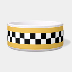 mustard yellow striped checkers