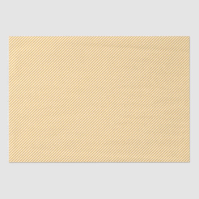 Mustard Yellow Stripes, Elegant Artwork  Tissue Paper (Front)