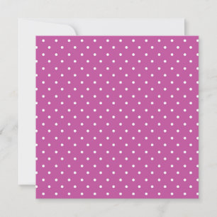 Mustard yellow white polka dots pattern Thank Yo You Card