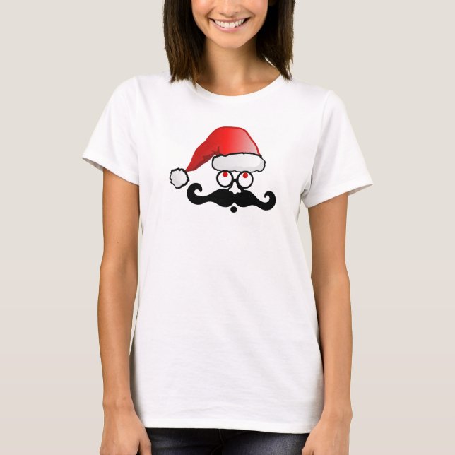 Mustdashing Santa Claus T-Shirt (Front)